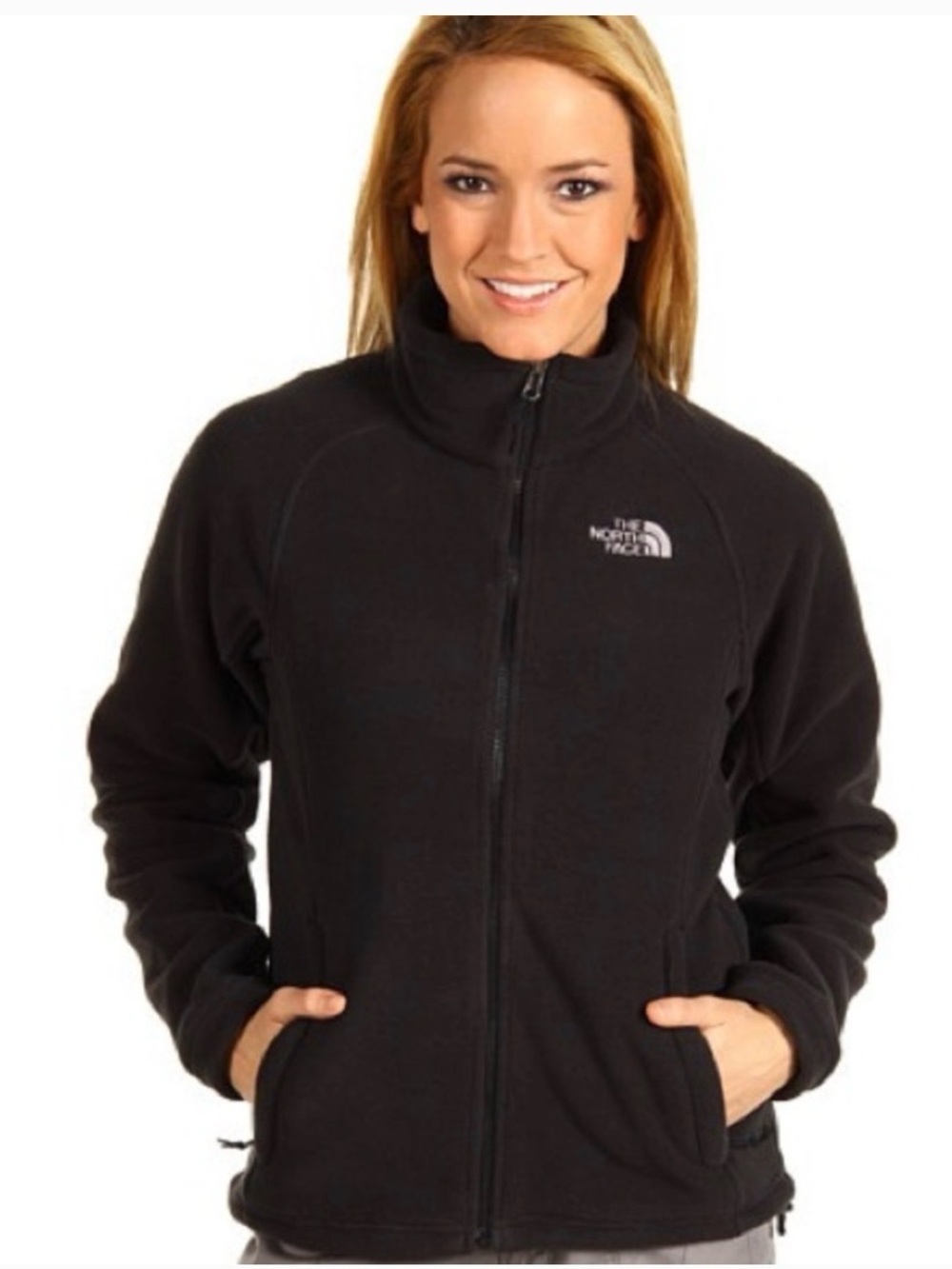 The North Face Black Fleece Full Zip Jacket